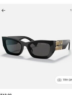Miu Miu MU09WS Runway Glasses